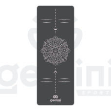 Килимок для йоги каучуковий поліуретан Pro Gemini 183см*68см*5мм PUY-3900-7