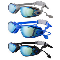 Окуляри для плавання SPD S-86 синій Синій