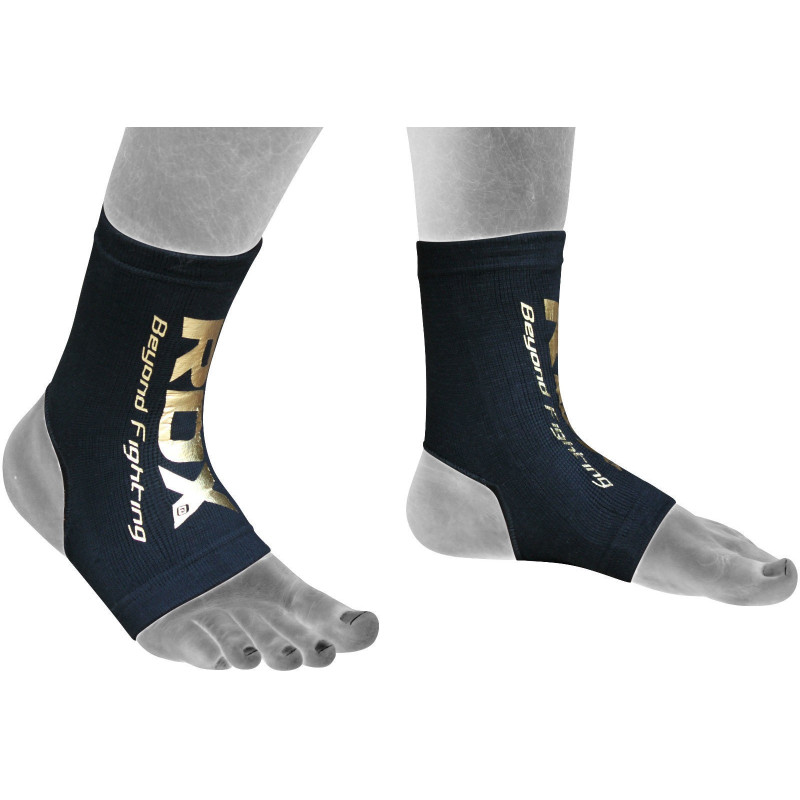 Захист гомілкостопу RDX Black New (2шт) XL