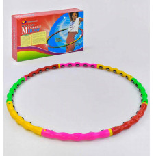 Обруч масажний Хула Хуп Hula Hoop MG-0251-1 8 секцій