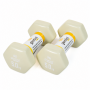 Гантели для фитнеса Gemini Sport с виниловым покрытием 2×5 кг GSD-5.0MILK