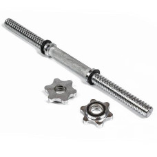 Гриф хромированный для гантелей 45 см