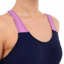 Купальник для плавания слитный подростковый 8-16лет темно синий-фиолетовый PL-8262-1    10