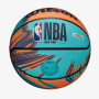 Мяч баскетбольный Wilson Nba Drv Pro Streak Bskt Blue/Orange size 7 (Оригинал)