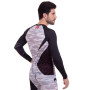 Рашгард лонгслив мужской VNM M-2XL черный-белый 9520   XL