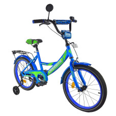 Велосипед Like2bike Sky 18 дюймів синій 241802 (ВЕТРИНА)