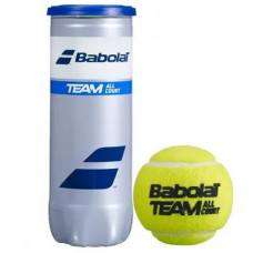 М'ячі для тенісу Babolat Team all court 3 шт.  Жовті (Оригінал) 501083-113