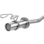 Гриф для штанги сталевий хромований Олімпійський W-подібний із замками довжина 1,22м д.50мм хром TA-2706