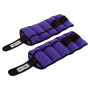 Утяжелители с регулируемым весом для рук и ног MAXXMMA по 1,15кг FWB-04 Фиолетовый