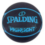 Мяч баскетбольный Spalding Highlight Черно-синий размер 7 84356Z (Оригинал)