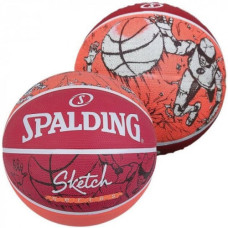 Мяч баскетбольный Spalding Sketch Drible Ball размер 7 84381Z (Оригинал)