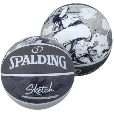 Мяч баскетбольный Spalding Sketch Jump Ball размер 7 84382Z (Оригинал)