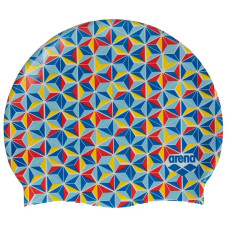 Шапка для плавания Arena PRINT JR мультиколор OSFM Дет OSFM 94171-236 (Оригинал)