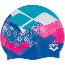 Шапка для плавания Arena PRINT JR мультиколор OSFM Дет OSFM 94171-238 (Оригинал)