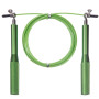 Скакалка скоростная кроссфит со стальным тросом GI-1797 Зеленый