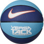 Мяч баскетбольный Nike Versa Tack размер 7 сине-голубой N.000.1164.455.07 (Оригинал)