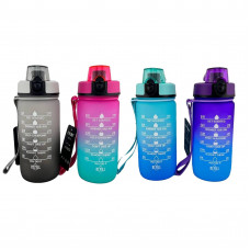 Пляшка для води EYUN 550ml YY-937  Сірий-Сірий