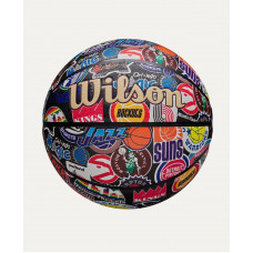 Баскетбольний м'яч Wilson NBA ALL TEAM RETRO BSKT розмір 7 WZ4028501XB7 (Оригінал)