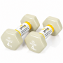 Гантели для фитнеса Gemini Sport с виниловым покрытием 2×4 кг GSD-4.0MILK