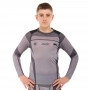 Костюм компресійний дитячий рашгард лонгслів штани та шорти VNM сірий 9533B-9633B-V5024   M