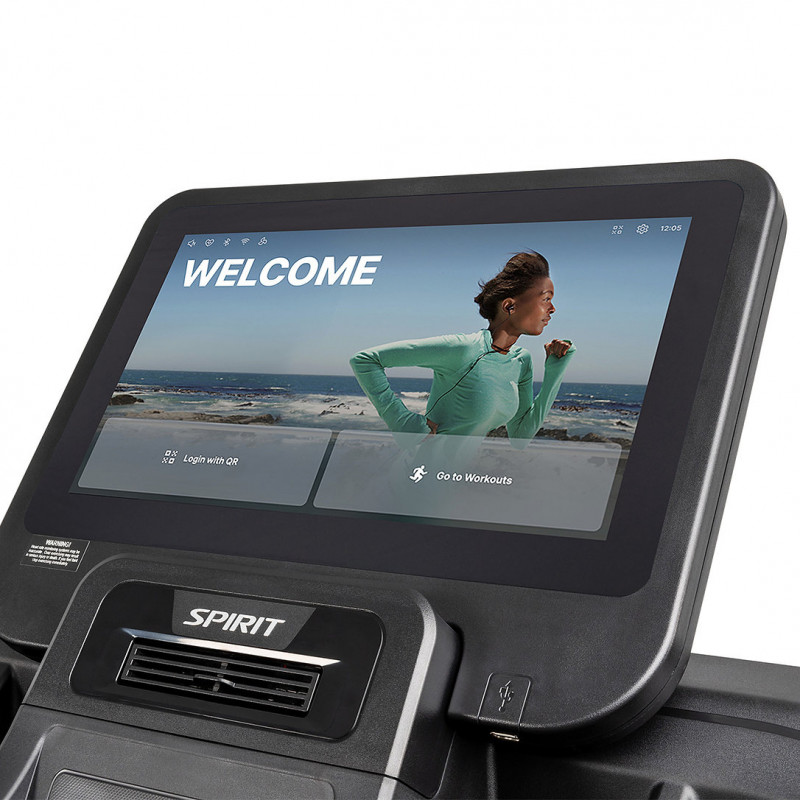 Беговая дорожка мультимедийная 15,6 консоль Spirit CT800 ENT+