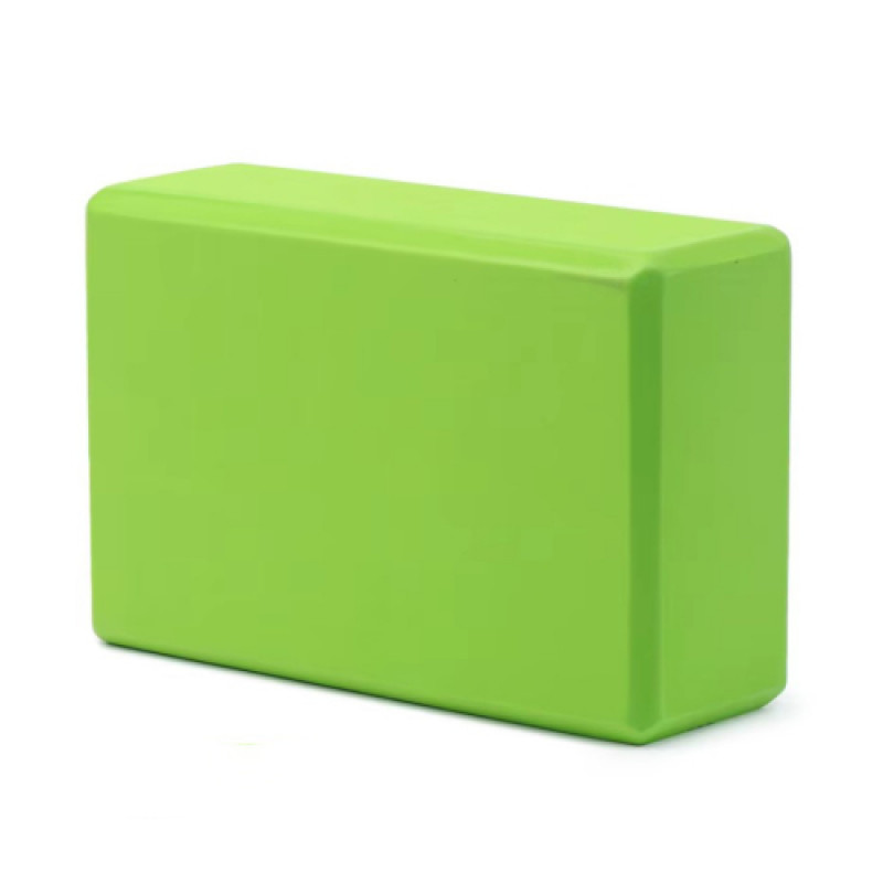 Блок для йоги Generation Fitness FF22E1 green (зелений)