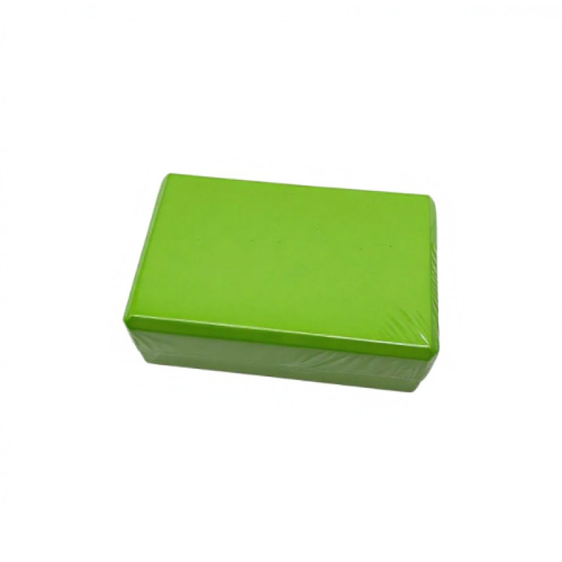 Блок для йоги Generation Fitness FF22E1 green (зелений)
