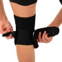 Наколінник бандаж зі спіральними ребрами жорсткості MUTE 1шт чорний 9086
