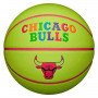 М'яч баскетбольний Wilson NBA TEAM NEON BSKT CHI BULLS розмір 7 WZ4037402XB7 (Оригінал)
