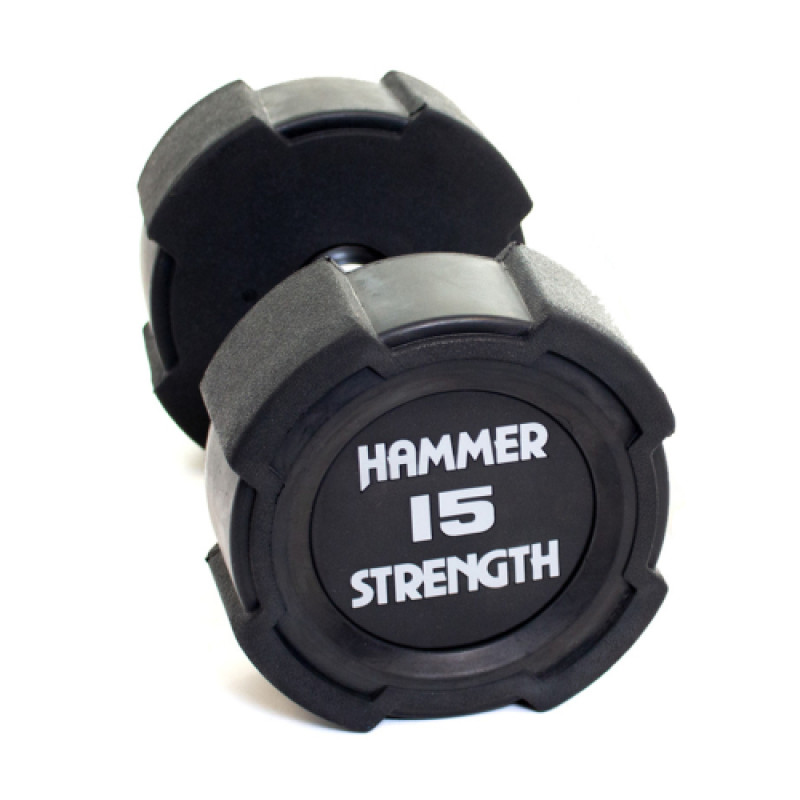 Гантель Hammer Strength 15 кг уретанова FF15TPU