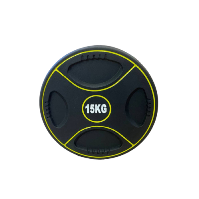 Гантель з уретановим покриттям Generation Fitness FF51D4B-15 кг