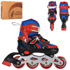 Ролики Profi Roller A 4146-L-BL размер 39-42 Красный-Синий