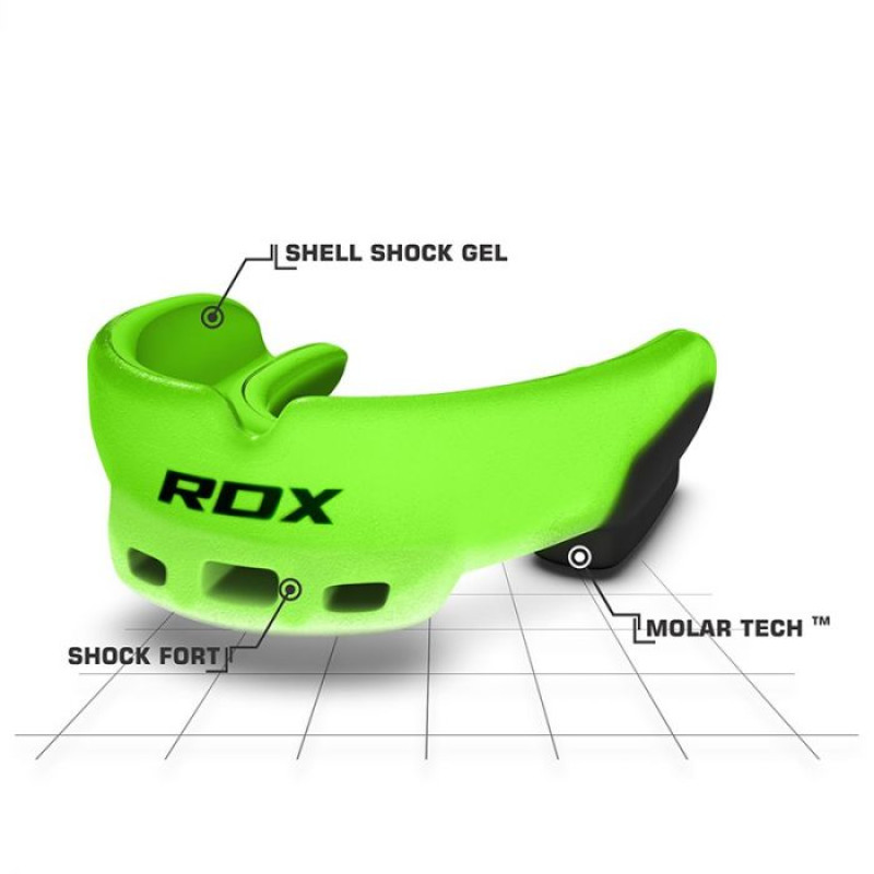 Капа боксерська RDX GEL 3D Elite Green