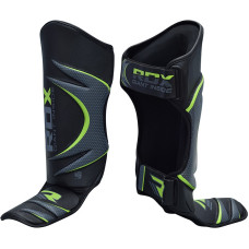 Накладки на ноги, захист гомілки RDX Green L/XL