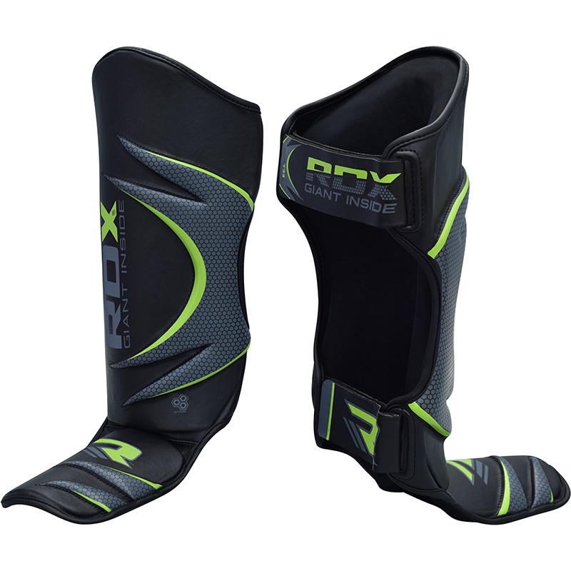 Накладки на ноги, захист гомілки RDX Green L/XL