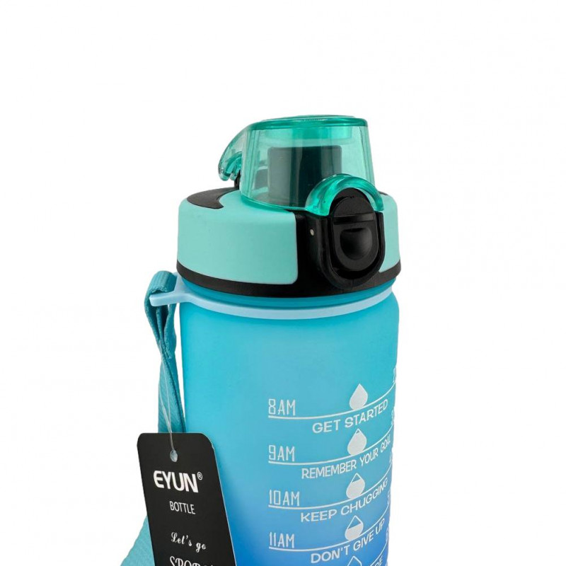 Пляшка для води EYUN 550ml YY-937  Сірий-Сірий