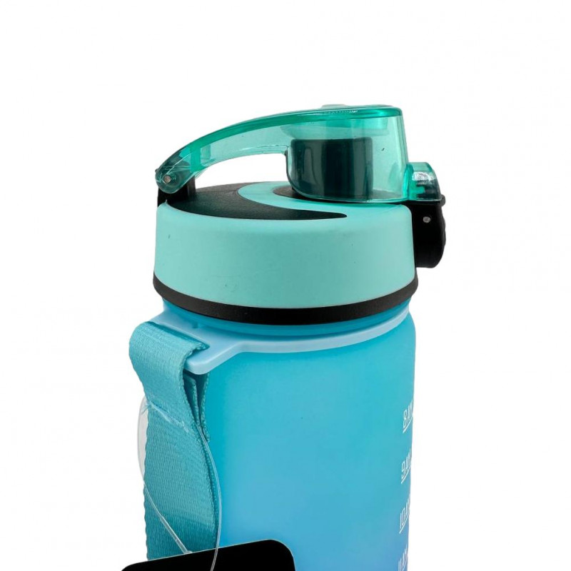 Пляшка для води EYUN 550ml YY-937  Зелений-рожевий