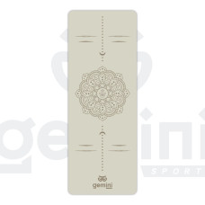 Килимок для йоги каучуковий поліуретан Pro Gemini 183см*68см*5мм PUY-3900-10