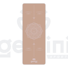 Килимок для йоги каучуковий поліуретан Pro Gemini 183см*68см*5мм PUY-3900-11