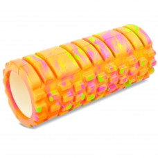 Роллер для занятий йогой и пилатесом 33см*14см G0001-1OR