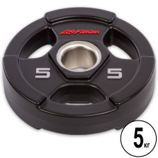 Блины (диски) полиуретановые LIFE FITNESS GC-80154-5 51мм 5кг черный