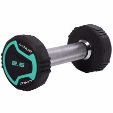 Гантель цельная профессиональная LI NUO GA-3614-2.5 1шт 2.5кг