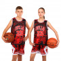 Форма баскетбольна дитяча NBA клуб Chicago Bulls 23 BA-6625   L