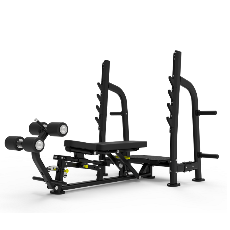 3-х стороння олімпійська жимова лавка Impulse Evolution