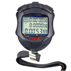 Секундомер 10 результатов памяти FLOTT F-310