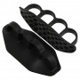 Накладки на долоні грипси Gym Grips Gloves силіконові 2 шт. чорний TA-6742