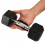 Накладки на долоні грипси Gym Grips Gloves силіконові 2 шт. чорний TA-6742