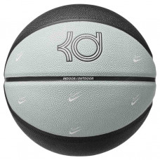 М'яч баскетбольний Nike ALL COURT 8P K DURANT DEFLATED WOLF GREY/BLACK/BLACK/PHOTON DUST розмір 7 (Оригінал) N.100.7111.084.07