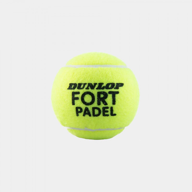 Мячи для падл-тенниса Dunlop FORT PADEL 3PET 601555 (Оригинал)