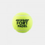 Мячи для падл-тенниса Dunlop FORT PADEL 3PET 601555 (Оригинал)